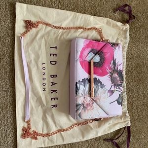 Ted Baker Pink Floral Purse